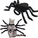 Halloween Pet Spider Costume for Dog Cat Decorations Decor Party Supply Cosplay with Adjustable Velcro for Small Medium Dogs Cat