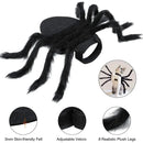 Halloween Pet Spider Costume for Dog Cat Decorations Decor Party Supply Cosplay with Adjustable Velcro for Small Medium Dogs Cat