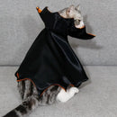 Cool Bat Transformation Halloween Pet Costume Stand-collar Comfortable Cat Cosplay Cloak Bow Easy To Wear Kitten Dress Party